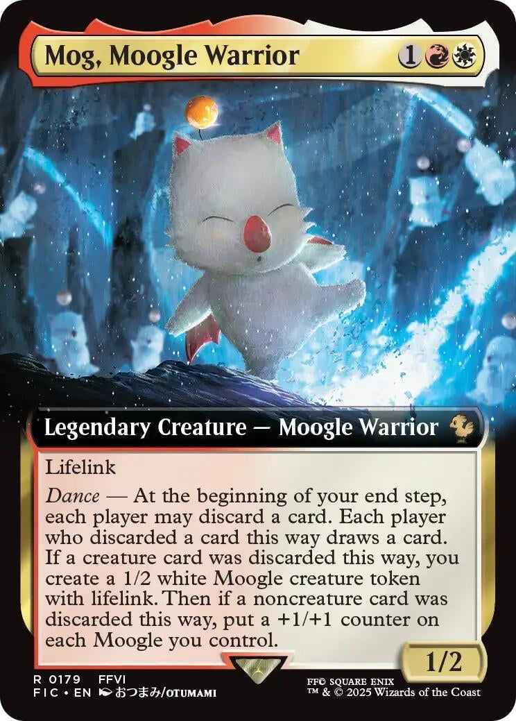 Mog, Moogle Warrior (Extended Art) (179) (Commander: FINAL FANTASY)