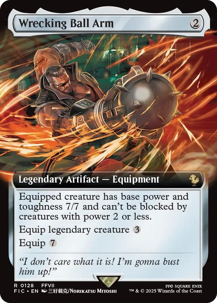 Wrecking Ball Arm (Extended Art) (128) (Commander: FINAL FANTASY)