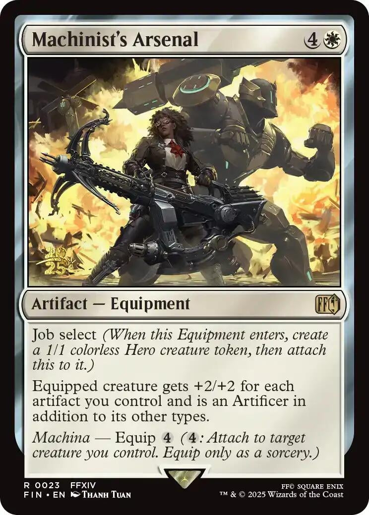 Machinist's Arsenal (23) (Prerelease Cards)