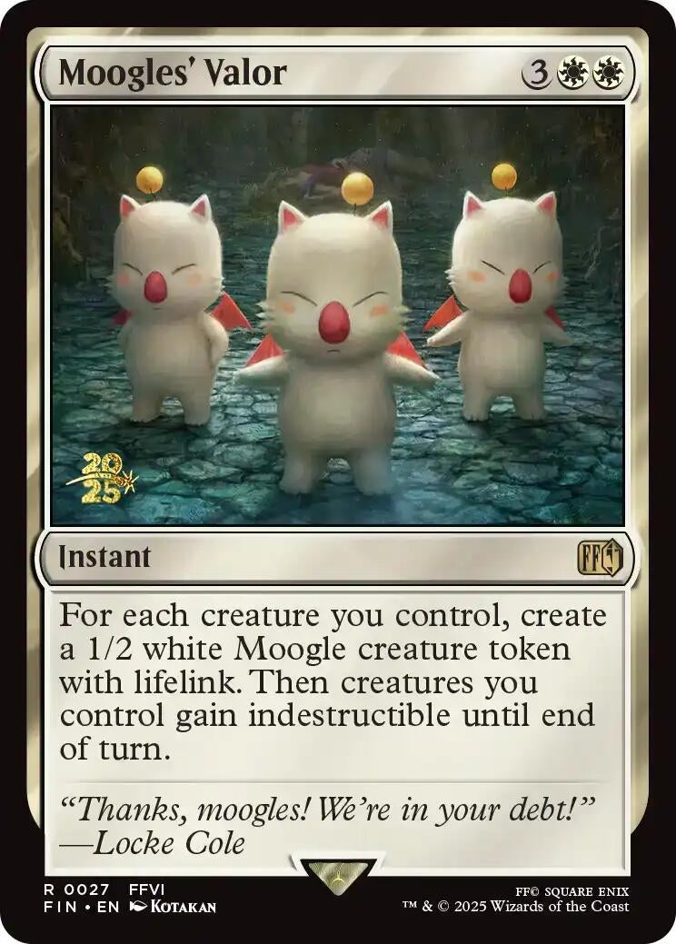 Moogles' Valor (27) (Prerelease Cards)