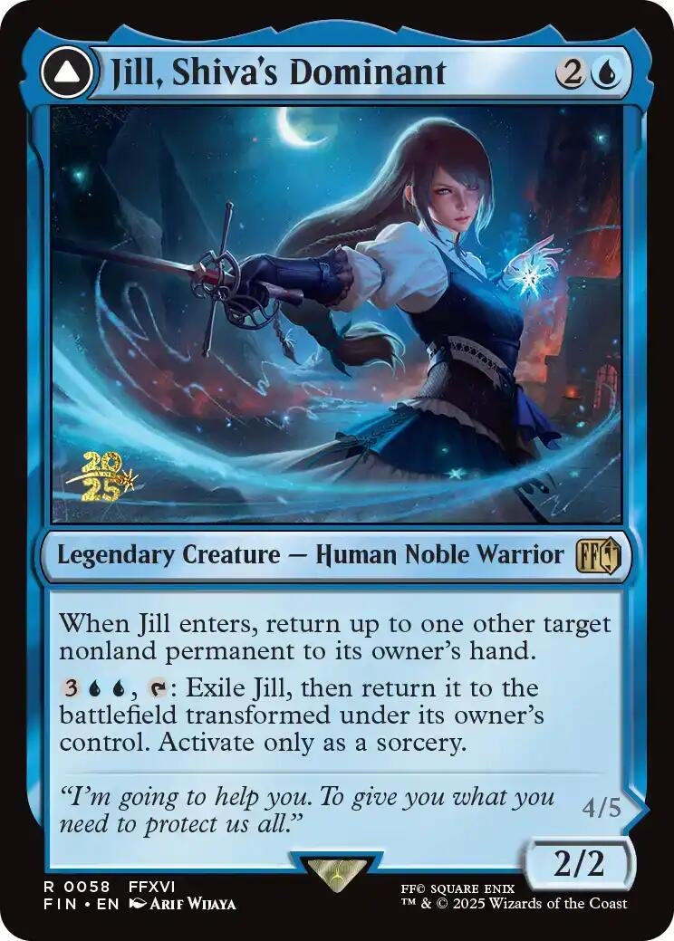 Jill, Shiva's Dominant (58) (Prerelease Cards)