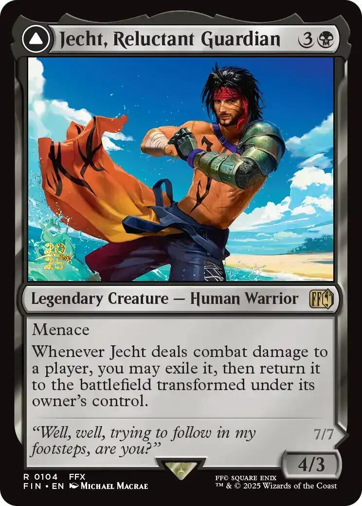 Jecht, Reluctant Guardian (104) (Prerelease Cards)