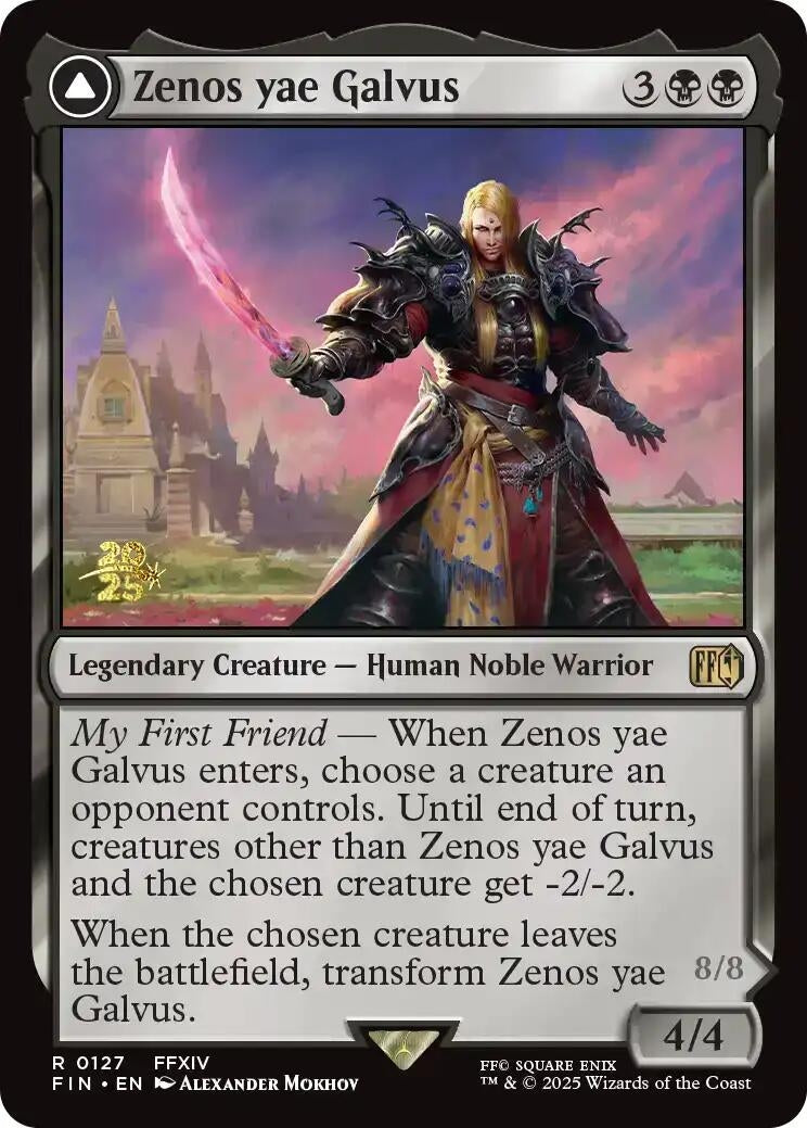Zenos yae Galvus (127) (Prerelease Cards)