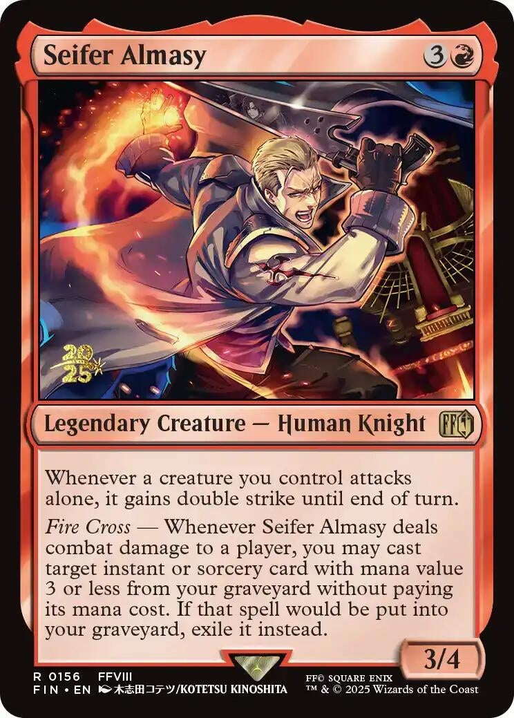 Seifer Almasy (156) (Prerelease Cards)