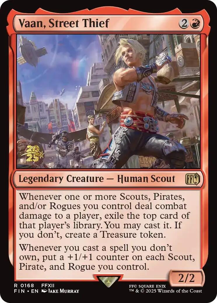 Vaan, Street Thief (168) (Prerelease Cards)