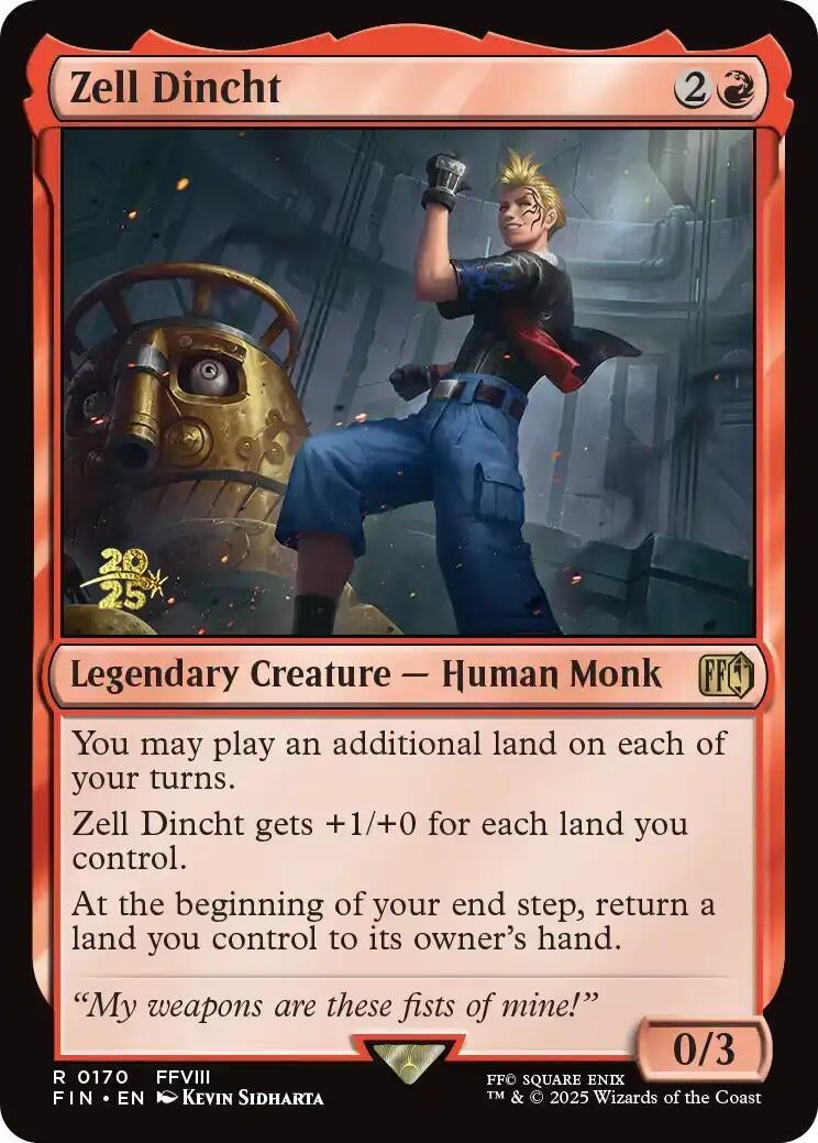 Zell Dincht (170) (Prerelease Cards)