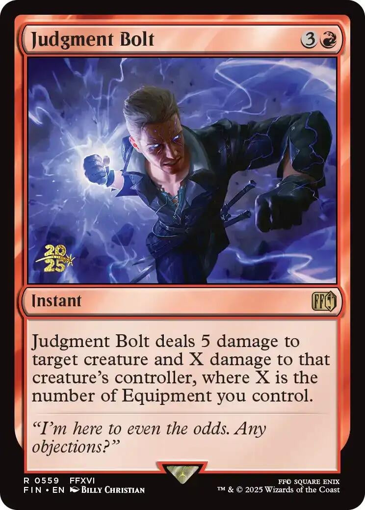 Judgment Bolt (559) (Prerelease Cards)