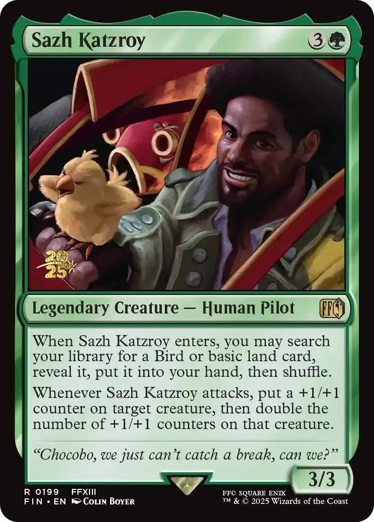 Sazh Katzroy (199) (Prerelease Cards)