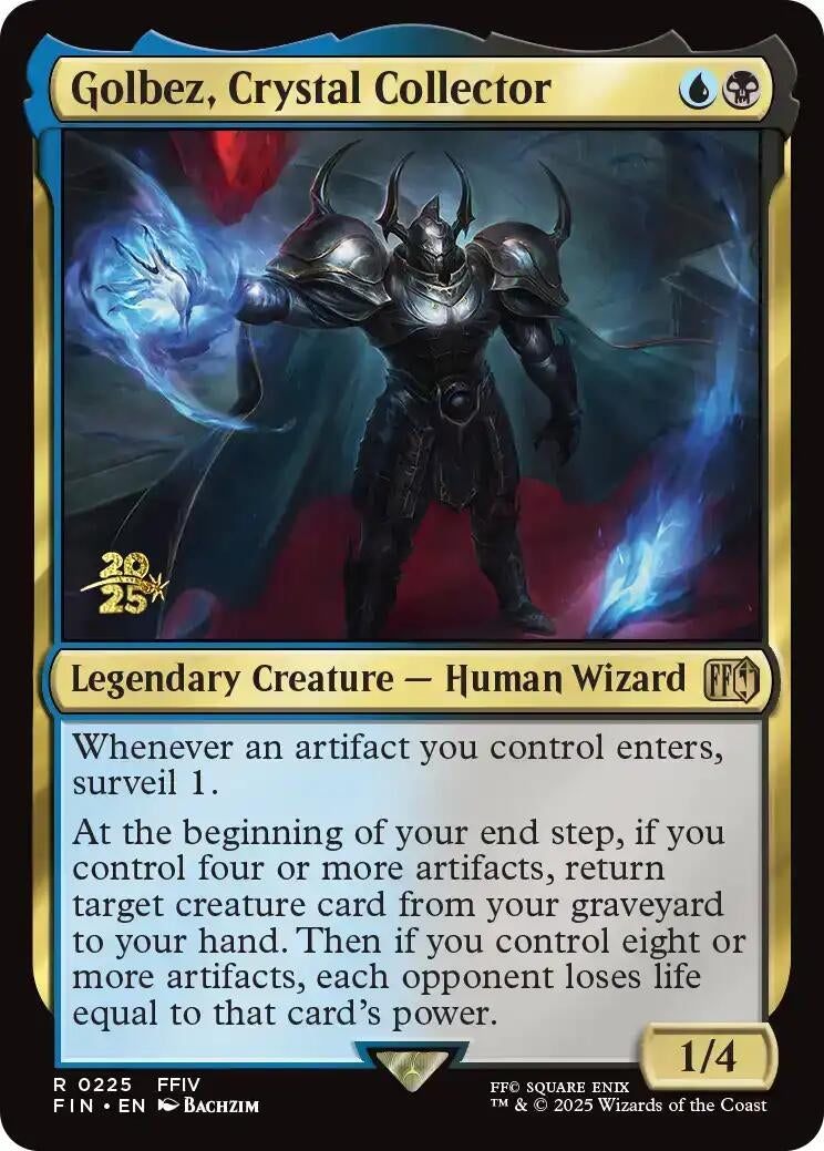 Golbez, Crystal Collector (225) (Prerelease Cards)