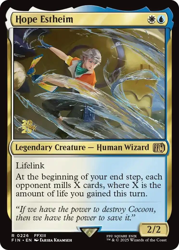 Hope Estheim (226) (Prerelease Cards)