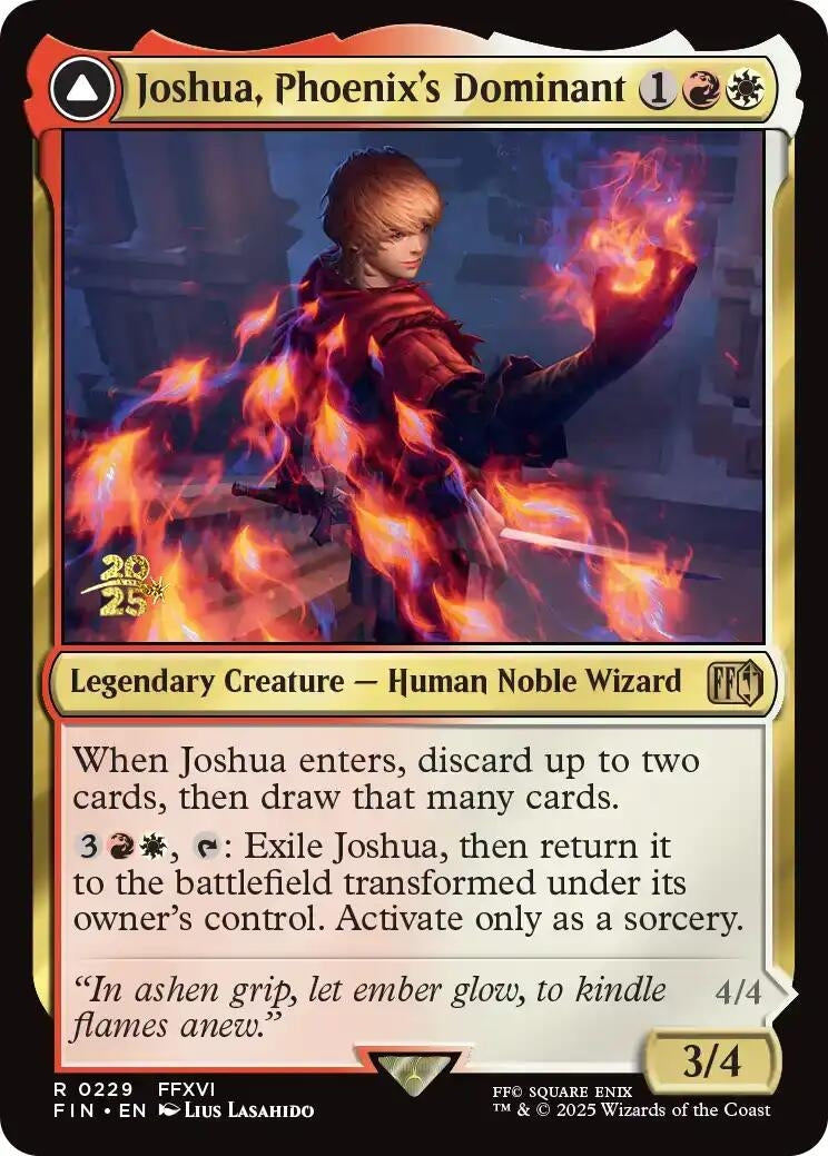Joshua, Phoenix's Dominant (229) (Prerelease Cards)