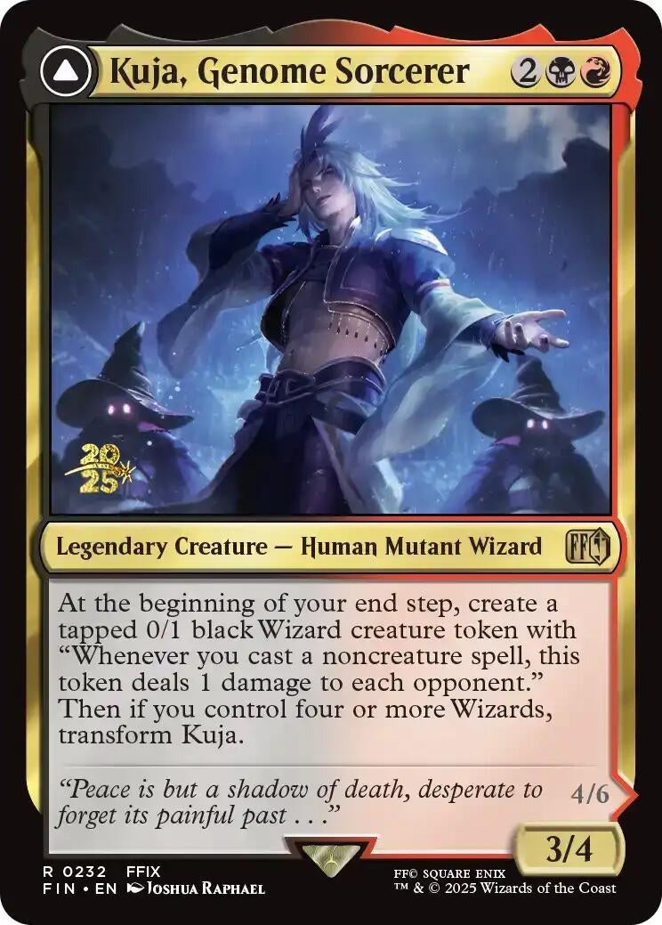 Kuja, Genome Sorcerer (232) (Prerelease Cards)