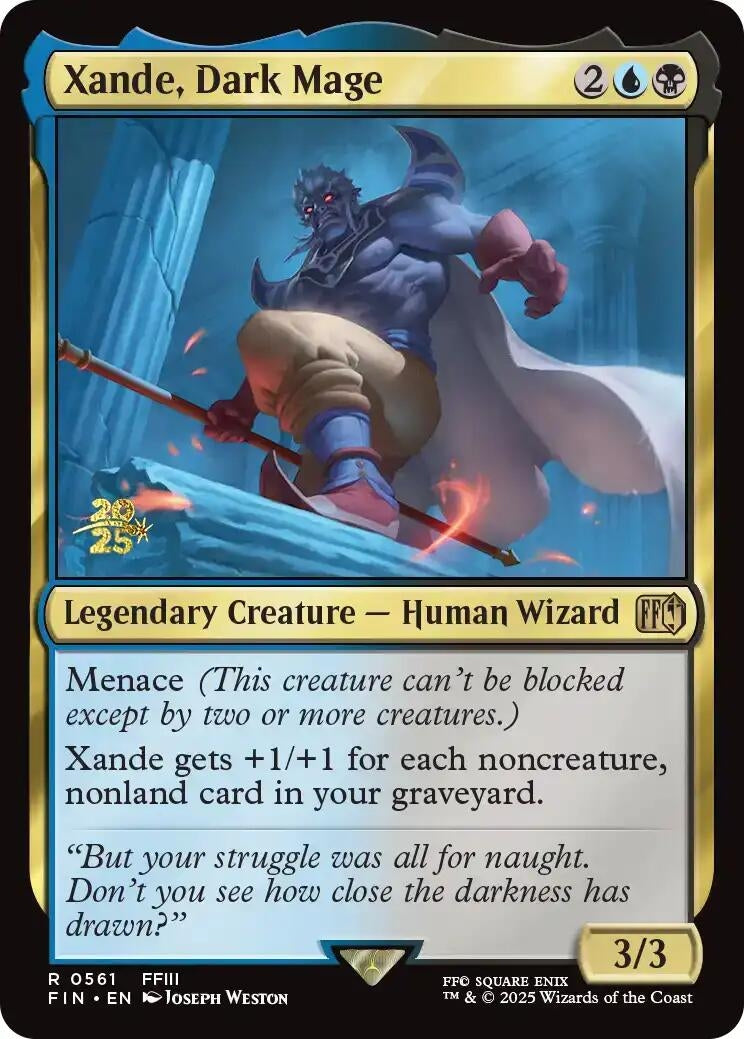 Xande, Dark Mage (561) (Prerelease Cards)