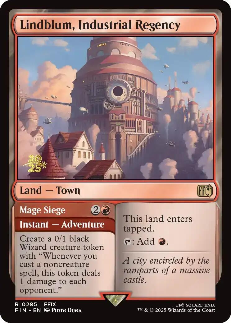 Lindblum, Industrial Regency (285) (Prerelease Cards)