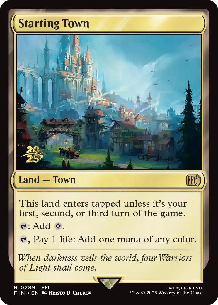 Starting Town (289) (Prerelease Cards)