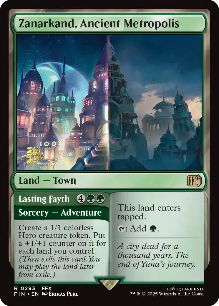Zanarkand, Ancient Metropolis (293) (Prerelease Cards)