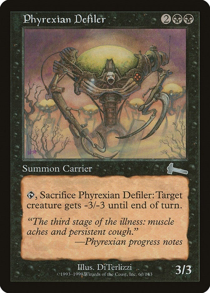 Phyrexian Defiler (60) (Urza's Legacy)