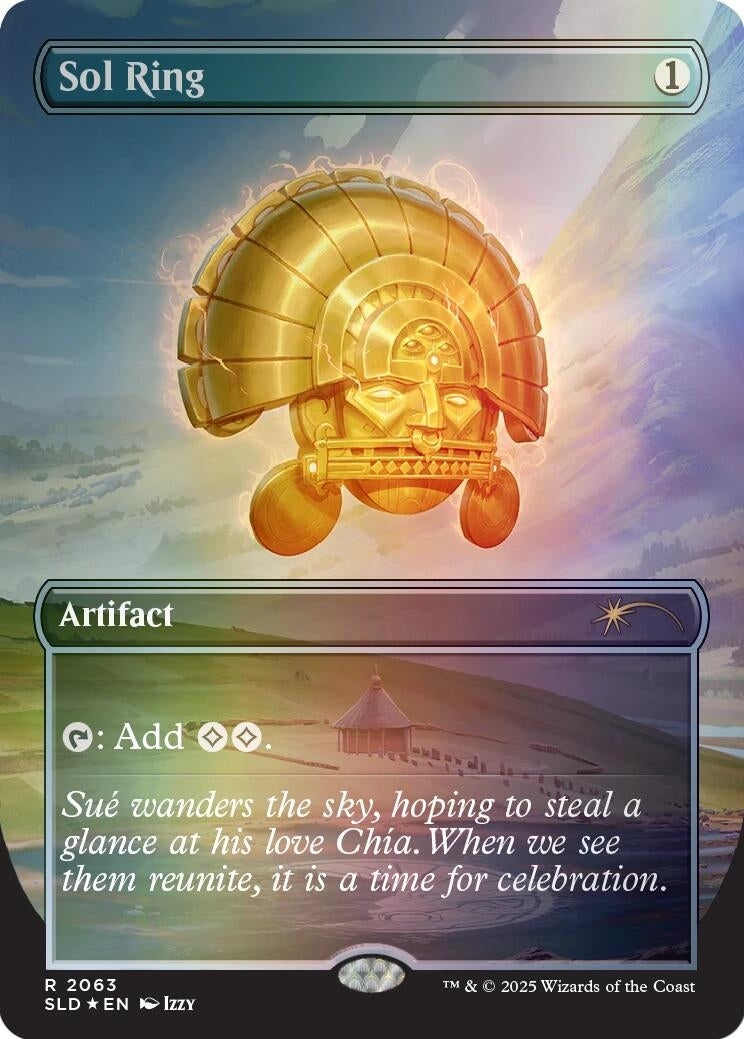 Sol Ring (2063) (Rainbow Foil) (2063) (Secret Lair Drop Series)