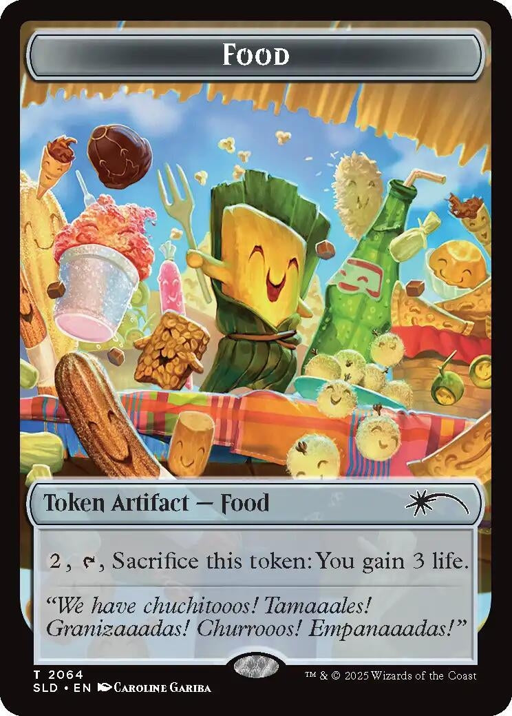 Food Token (2064) (2064) (Secret Lair Drop Series)