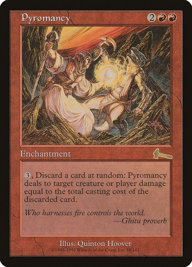 Pyromancy (88) (Urza's Legacy)