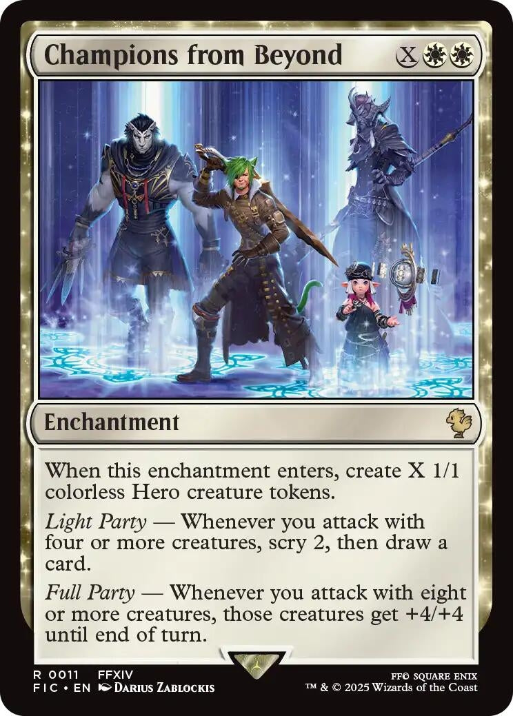 Champions from Beyond (Surge Foil) (11) (Commander: FINAL FANTASY)