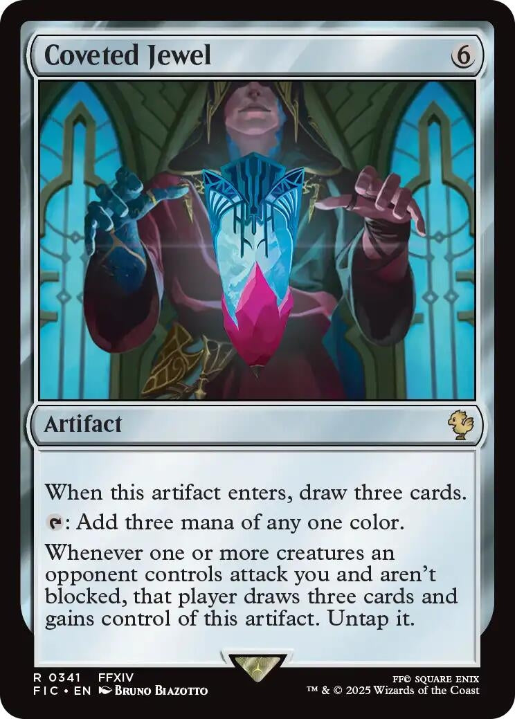 Coveted Jewel (Surge Foil) (341) (Commander: FINAL FANTASY)