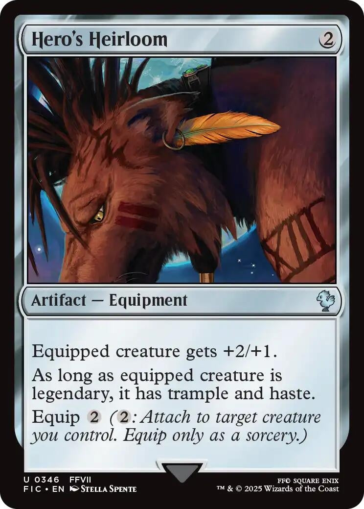 Hero's Heirloom (Surge Foil) (346) (Commander: FINAL FANTASY)