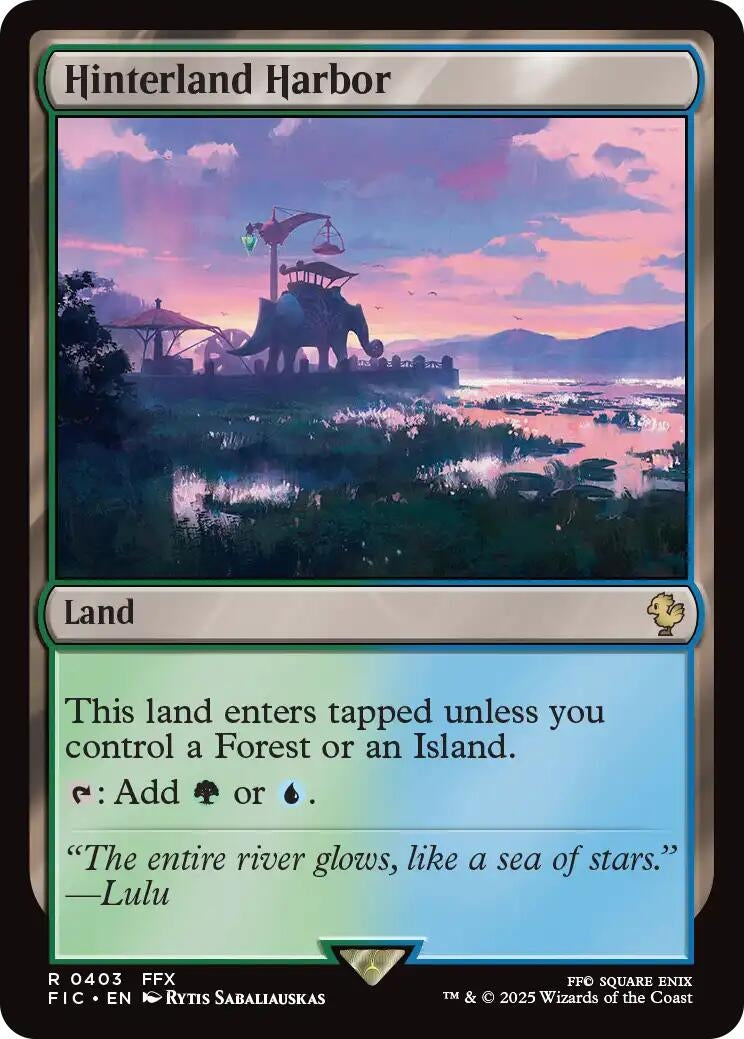 Hinterland Harbor (Surge Foil) (403) (Commander: FINAL FANTASY)