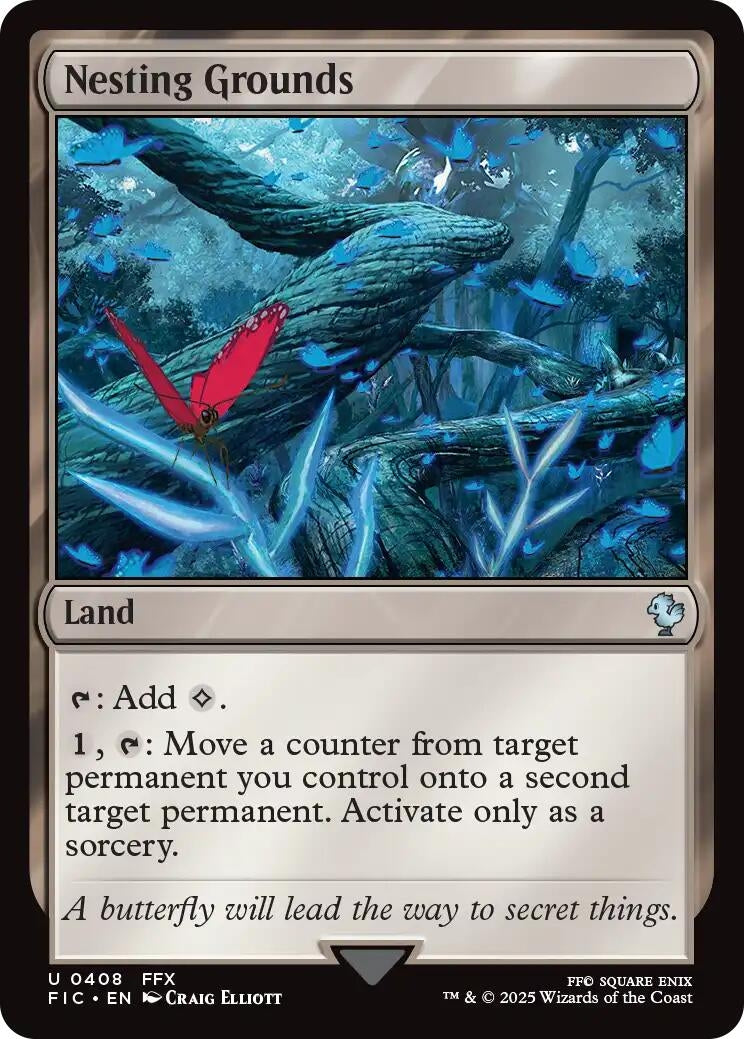 Nesting Grounds (Surge Foil) (408) (Commander: FINAL FANTASY)