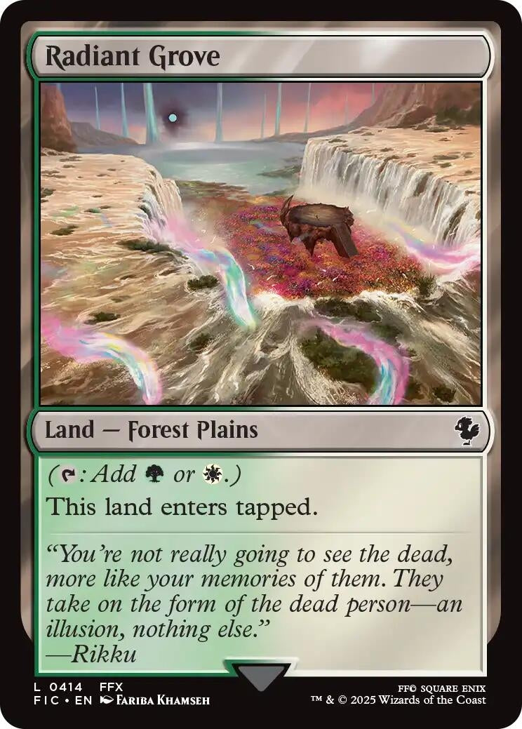 Radiant Grove (Surge Foil) (414) (Commander: FINAL FANTASY)
