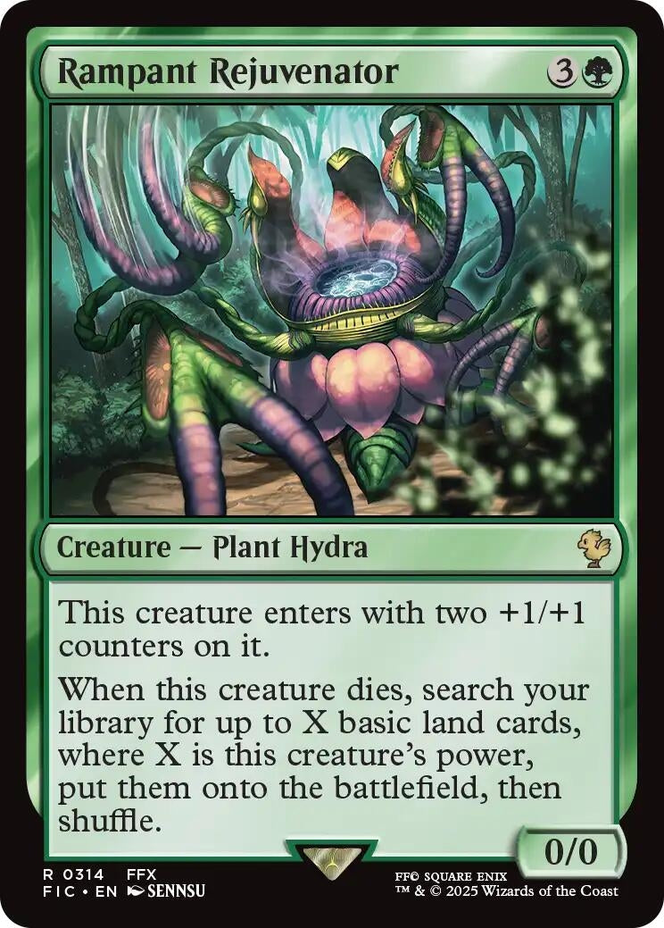 Rampant Rejuvenator (Surge Foil) (314) (Commander: FINAL FANTASY)