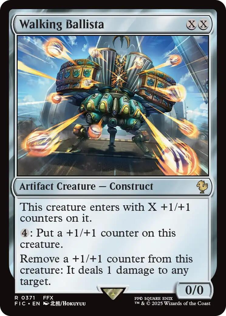 Walking Ballista (Surge Foil) (371) (Commander: FINAL FANTASY)