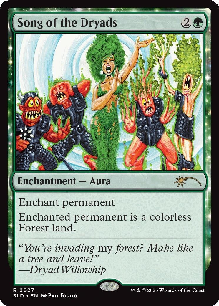 Song of the Dryads (2027) (2027) (Secret Lair Drop Series)