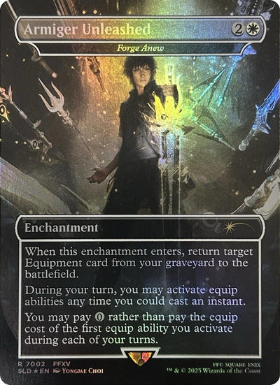 Armiger Unleashed - Forge Anew (Rainbow Foil) (7002) (Secret Lair Drop Series)