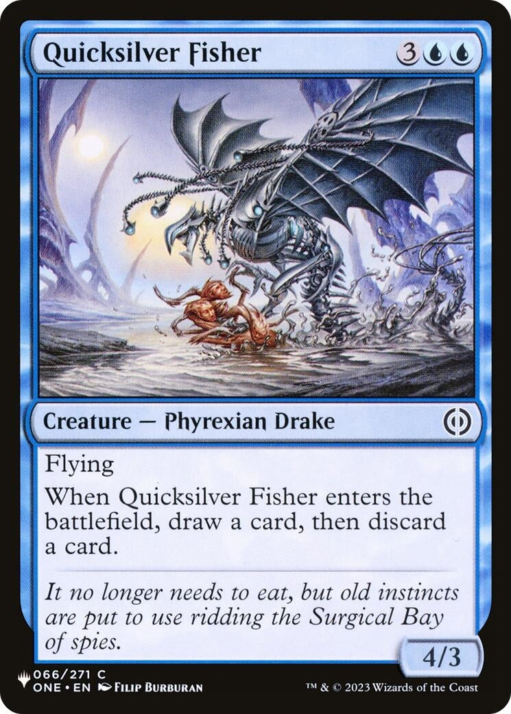 Quicksilver Fisher (066/271) (The List Reprints)