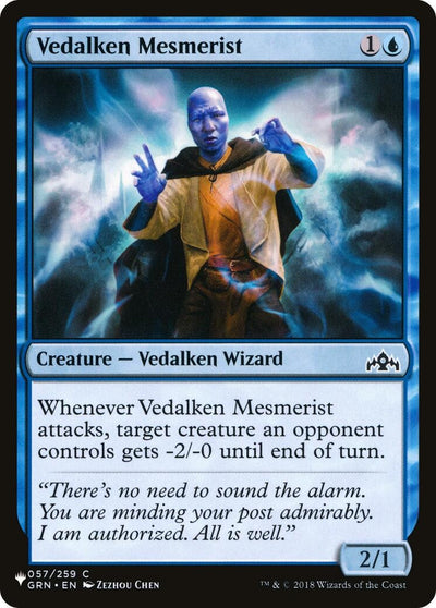 Vedalken Mesmerist (057/259) (The List Reprints)