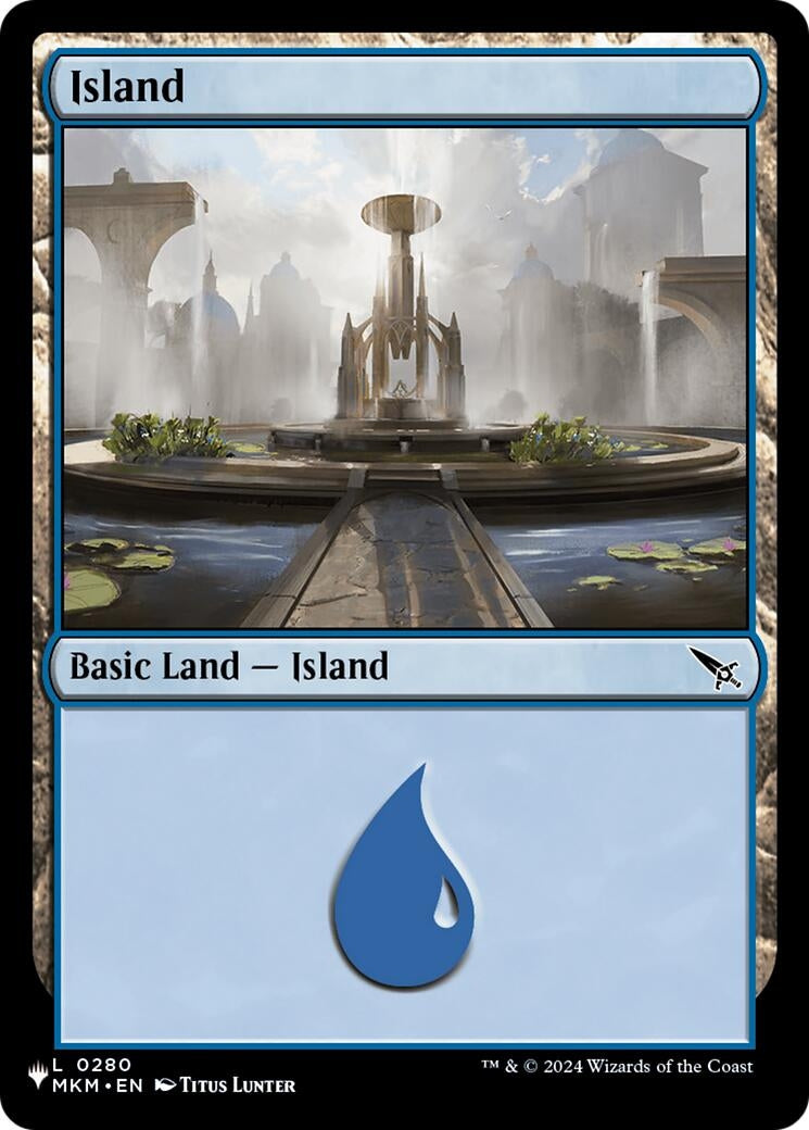 Island (MKM) (280) (The List Reprints)