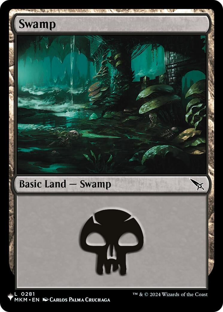 Swamp (MKM) (281) (The List Reprints)