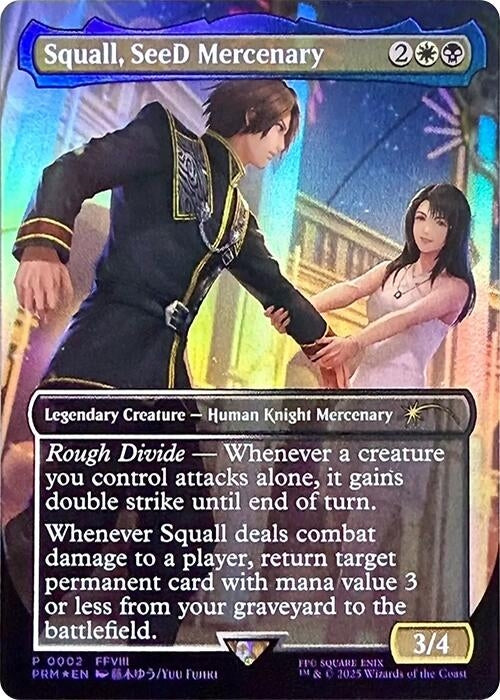Squall, SeeD Mercenary (2) (Standard Showdown Promos)