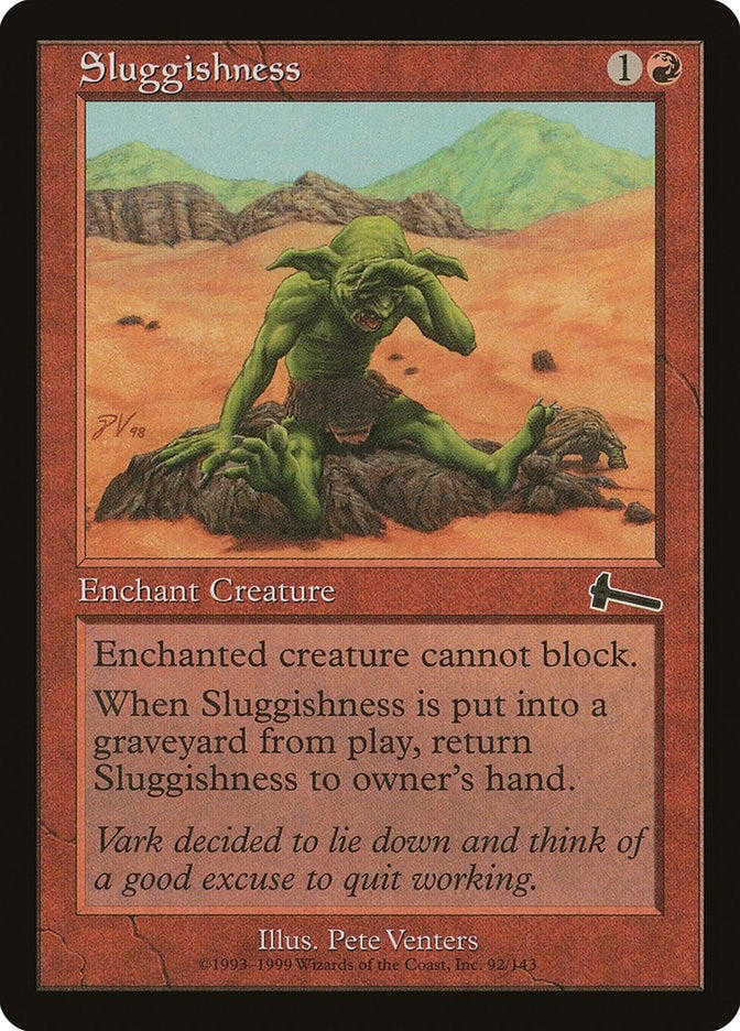Sluggishness (92) (Urza's Legacy)