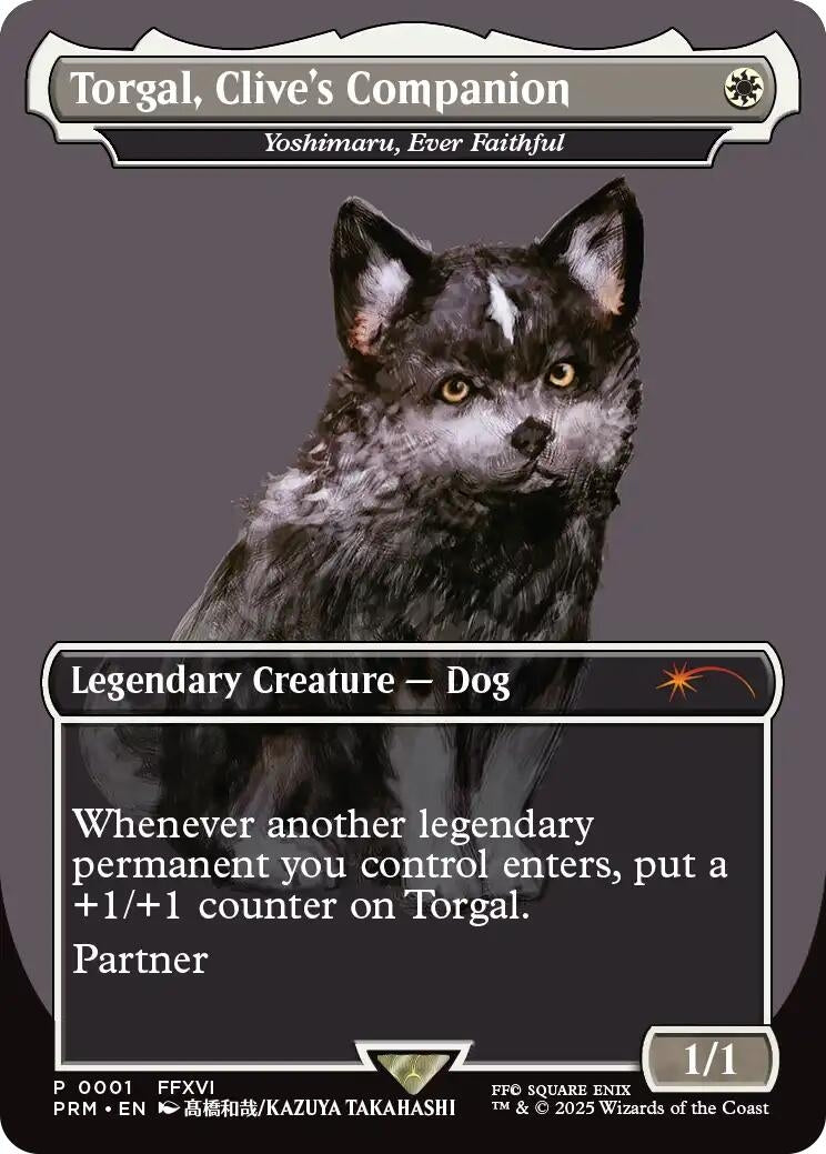 Torgal, Clive's Companion - Yoshimaru, Ever Faithful (MagicCon: Las Vegas 2025) (1) (MagicFest Cards)