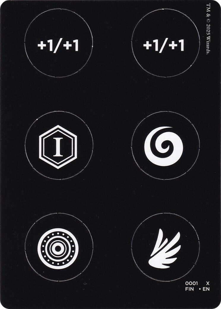Punch Card Token (0001 // 0002) (1 // 2) (FINAL FANTASY)