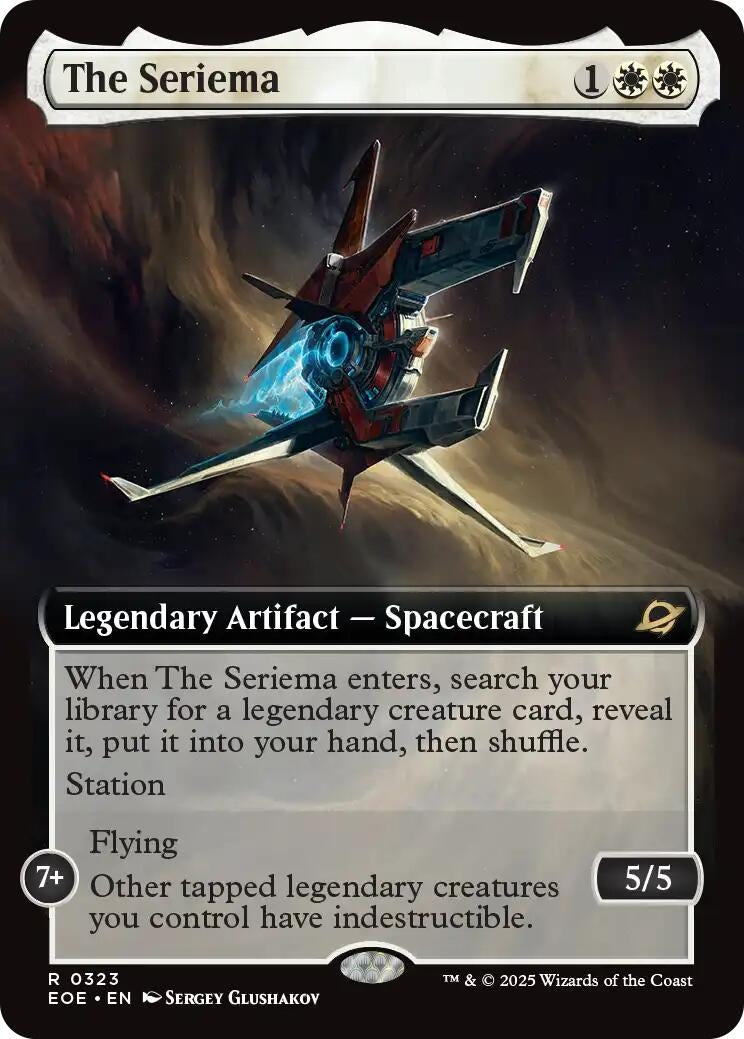 The Seriema (Extended Art) (323) (Edge of Eternities)