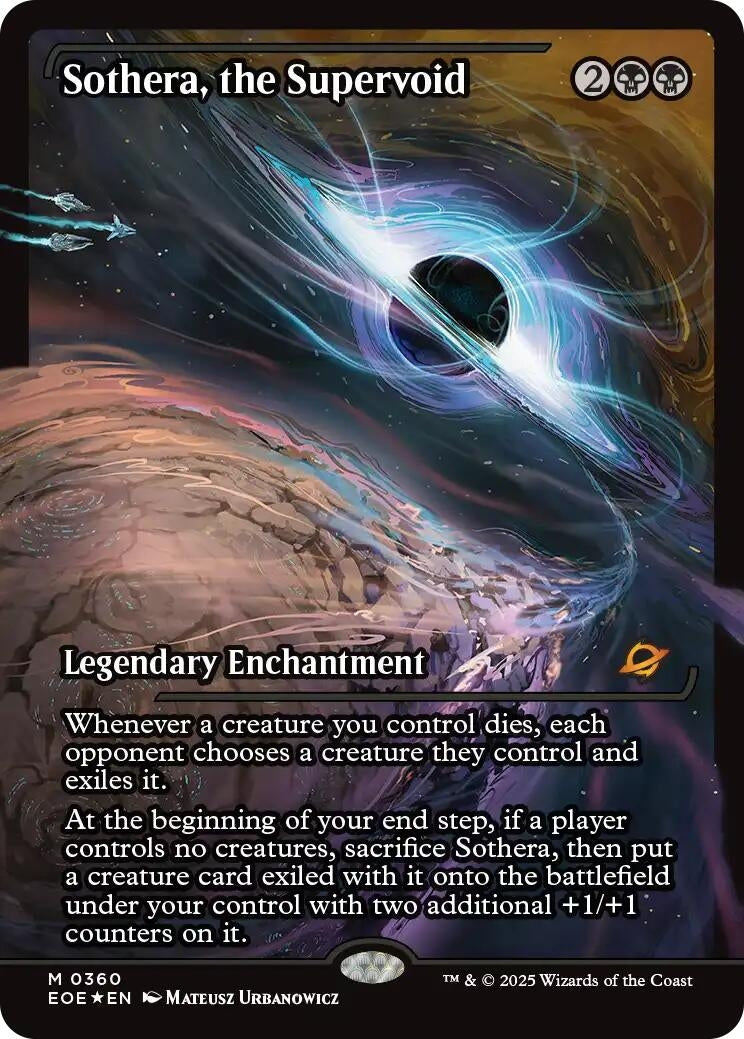 Sothera, the Supervoid (Showcase) (360) (Edge of Eternities)