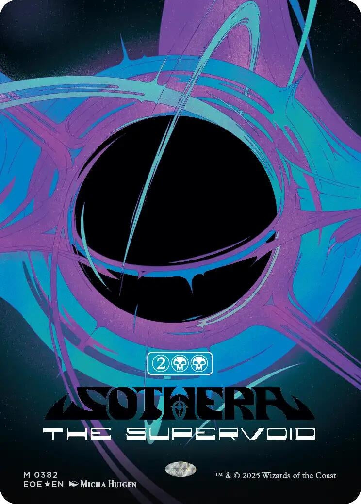 Sothera, the Supervoid (Singularity Foil) (382) (Edge of Eternities)