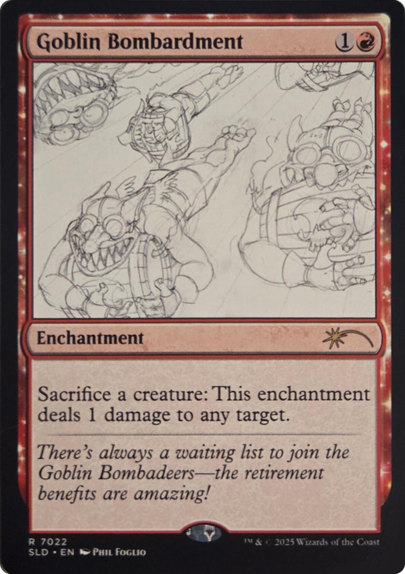 Goblin Bombardment (7022) (7022) (Secret Lair Drop Series)
