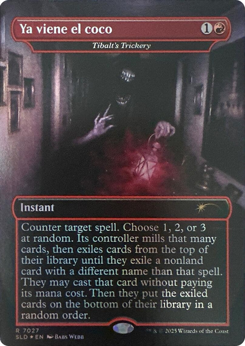 Ya viene el coco - Tibalt's Trickery (Rainbow Foil) (7027) (Secret Lair Drop Series)