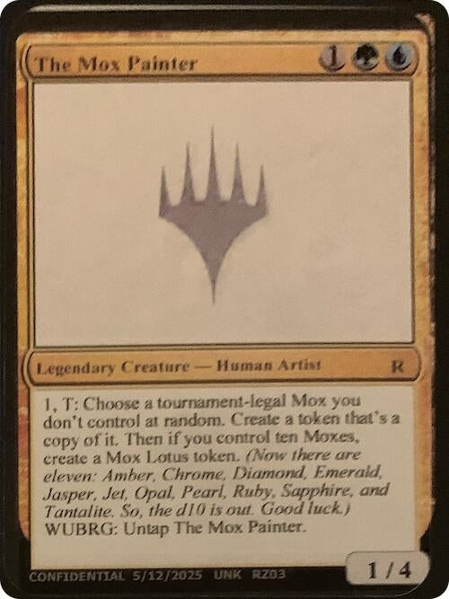 The Mox Painter (Un-Known Event Playtest Cards)