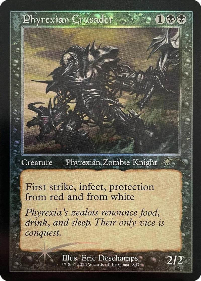 Phyrexian Crusader (Retro Frame) (847) (Secret Lair Drop Series)