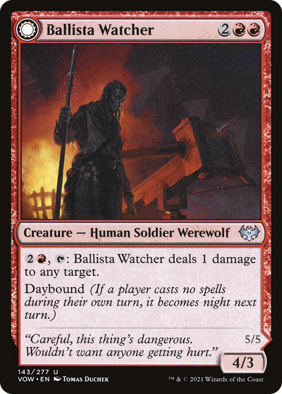 Ballista Watcher (143) (Innistrad: Crimson Vow)